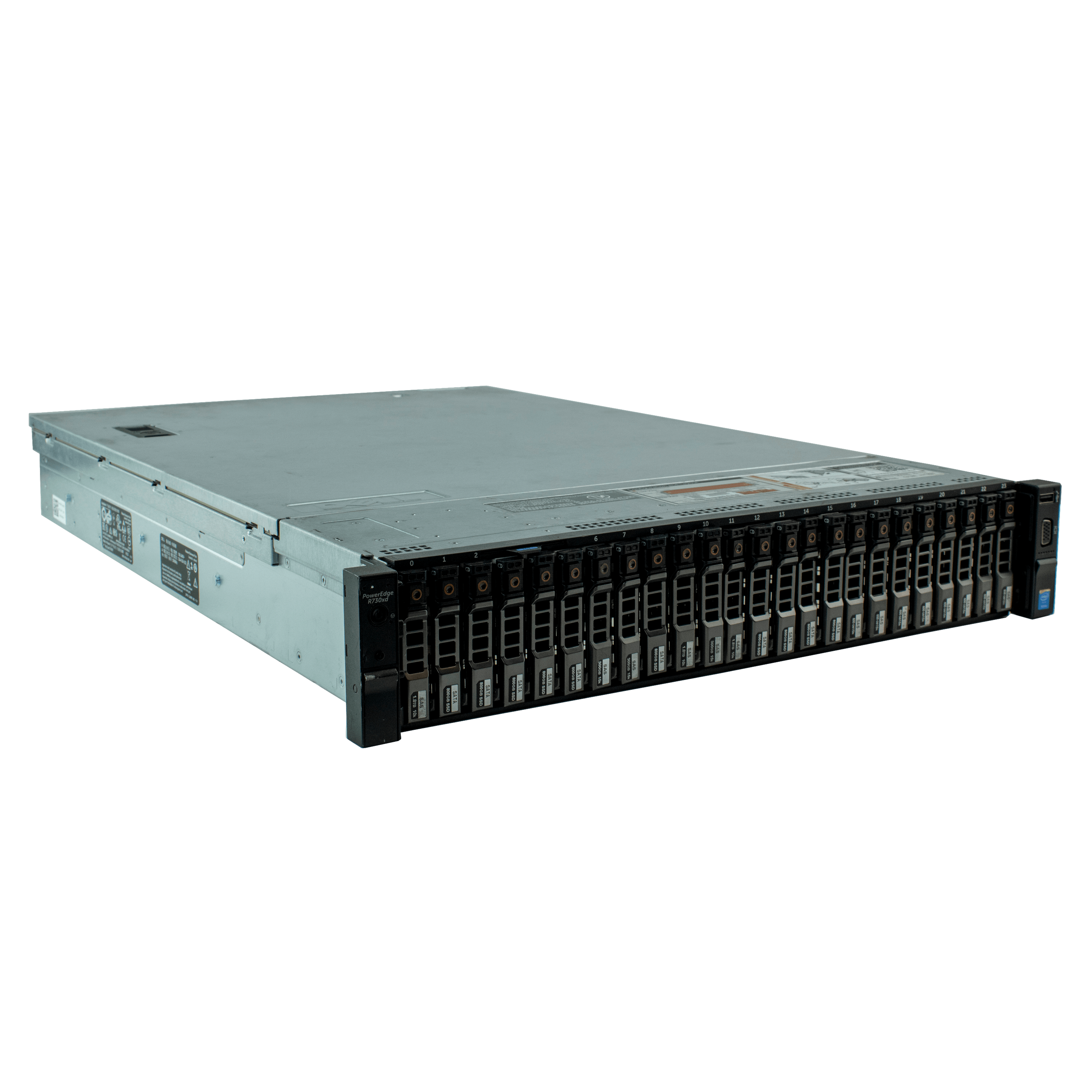 Сервер Dell PowerEdge R730xd noCPU 24хDDR4 H730 + H830 iDRAC 2х1100W PSU SFP+ 2x10Gb/s + Ethernet 2х1Gb/s 24х2,5" FCLGA2011-3 (3)